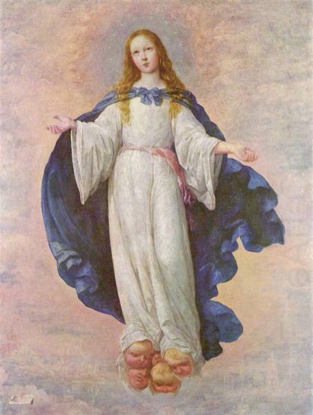 Francisco de Zurbaran La Inmaculada Concepcion china oil painting image